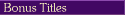 Bonus Titles